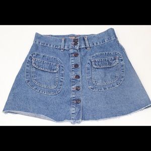 Pepe Jeans London Women's Denim Button-Up Mini